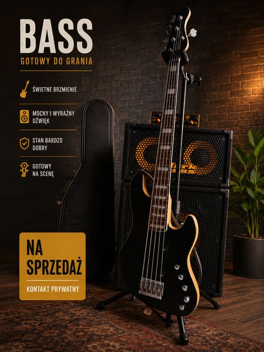 Gitara basowa Mayones Jabba Mala 5 – Federico Malaman Signature
