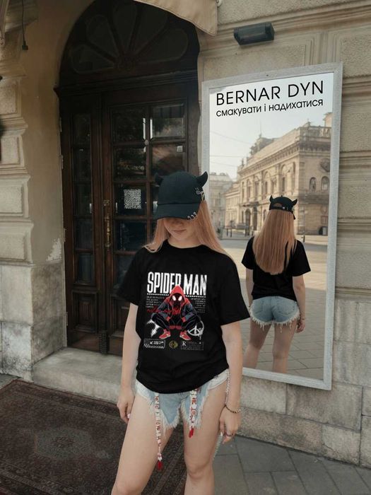 Футболка Spider Man / Людина павук та Самурай