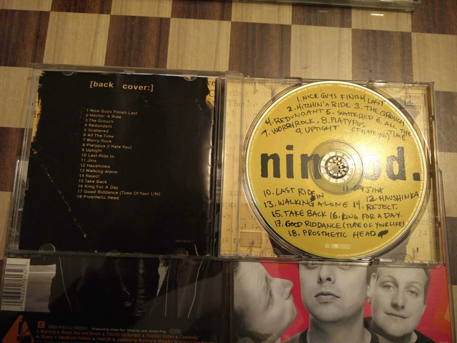CD Green Day Nimrod completo