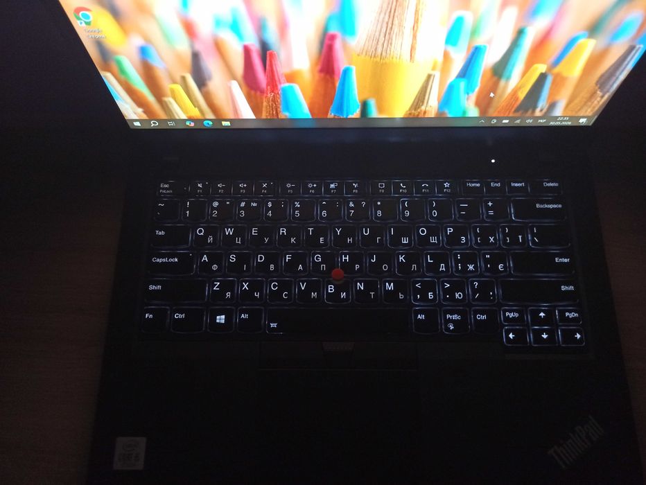 Ноутбук Lenovo Thinkpad T14 Gen 1 14″ FHD IPS Сенсорний/i5 10210U (4ядра)/16Gb/nvme256