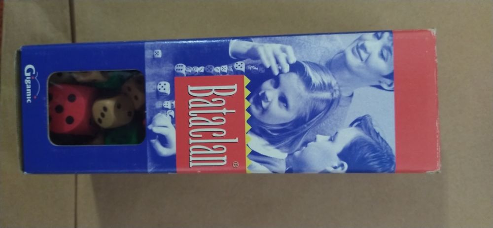 Jogo Bataclan  em madeira