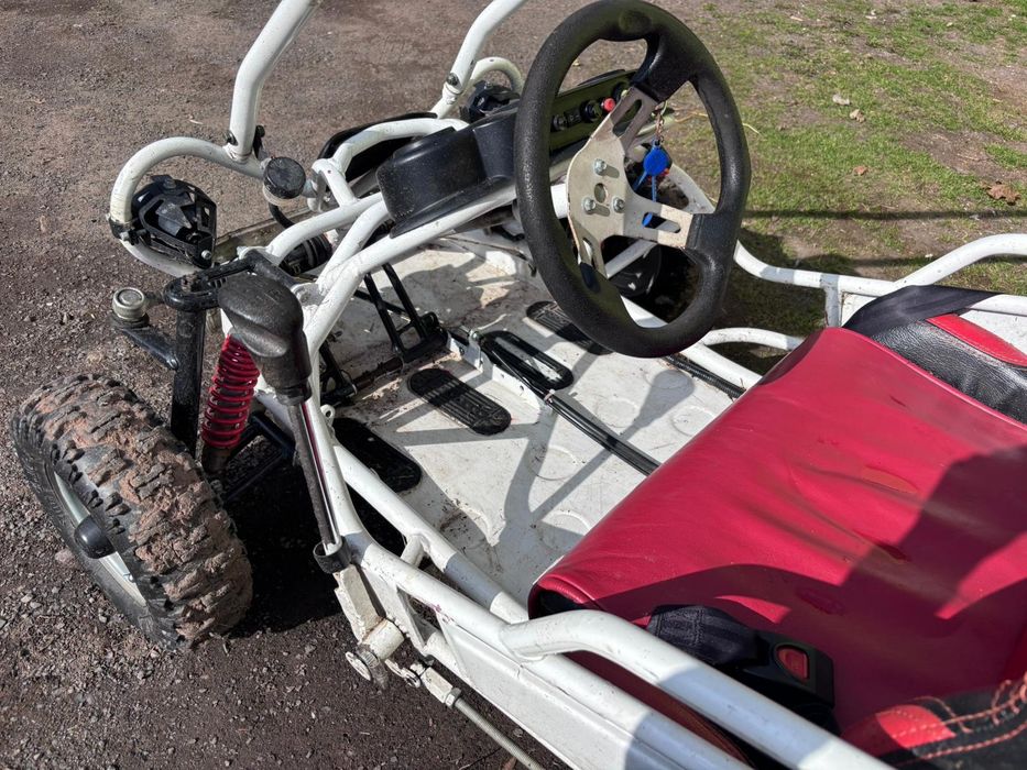 Buggy spalinowe 2-osobowe 110cm dla dzieci