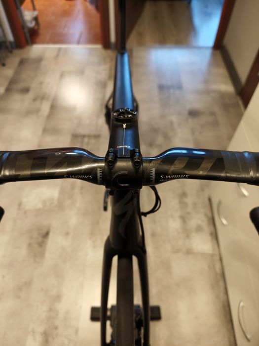 Rower szosowy Specialized S-works Tarmac SL6 56 Zipp 303s pomiar mocy.