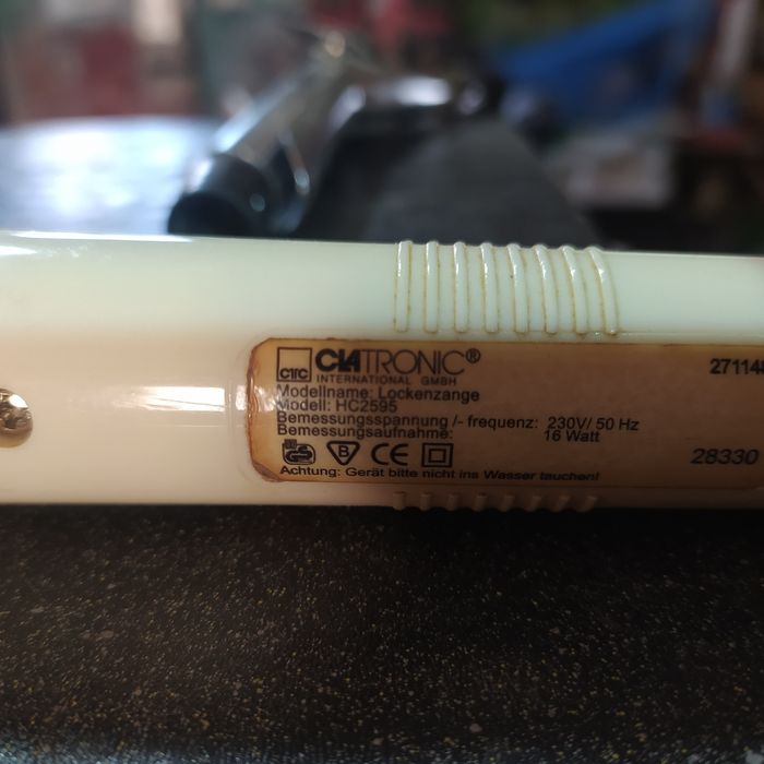 Електроплойка для завивання волосся