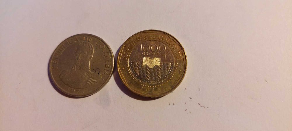 Moedas de vários países