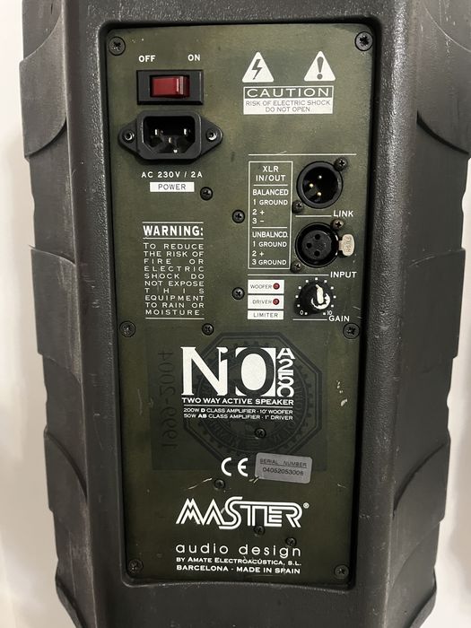 Kolumny aktywne Master audio 500 wat