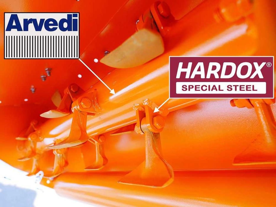 Roçadora 1m VOLPE-100 - p/trator 20-45cv - novo c/Cardã - ENVIO GRATIS