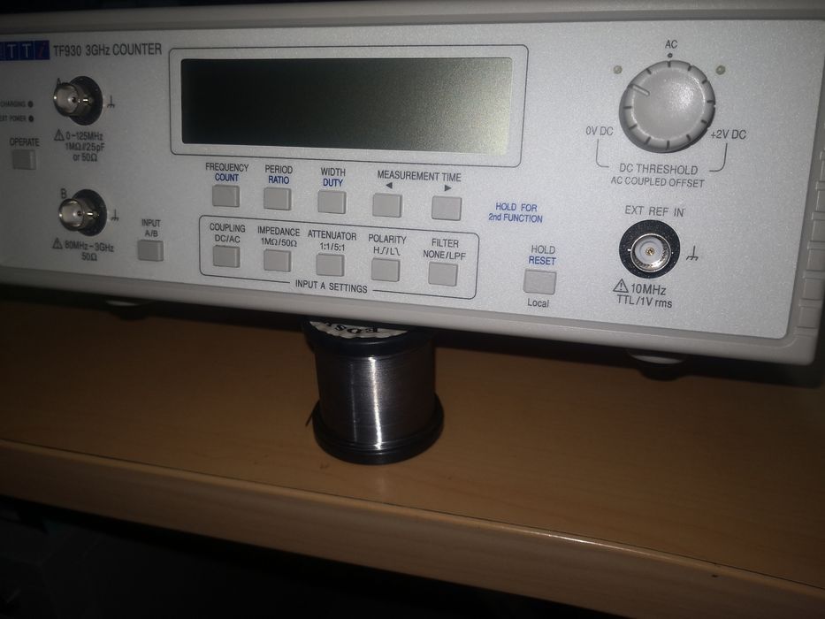 Frequencimetro TTI 3GHz64586227638401121