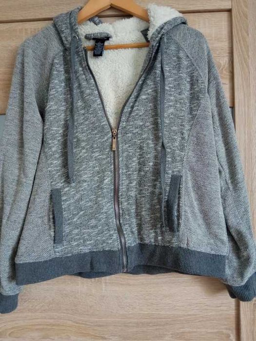 Bluza z suwakiem ocieplana z rue21