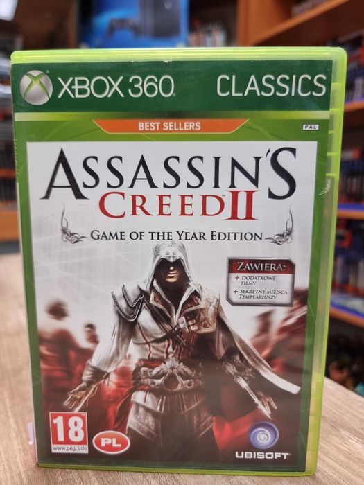 Assassin's Creed II XBOX 360, Sklep Wysyłka Wymiana