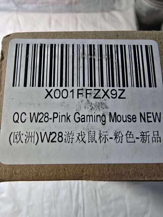 Mysz Gamingowa PINK QC-W28.