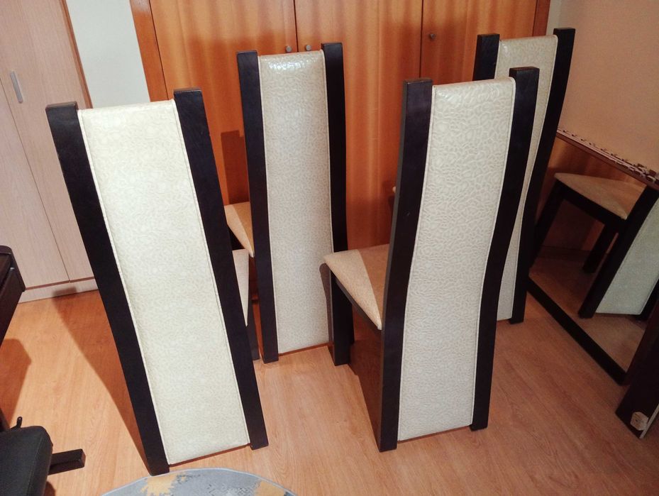 Cadeiras de mesa de jantar (4 unidades)