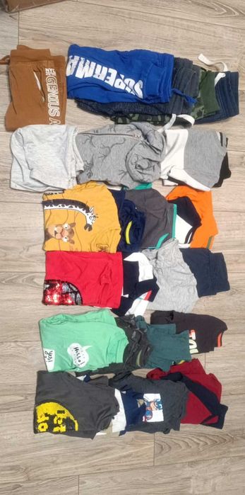 PAKA zestaw ubranka 128 chłopiec