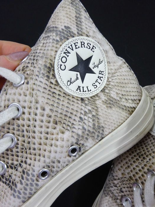 wysokie damskie trampki Converse Chuck Snake wąż za kostkę r. 37 .5