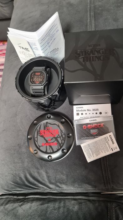 CASIO G-SHOCK x Stranger Things
DW-5600STT-1ER | NOWY | Limitowana
edy