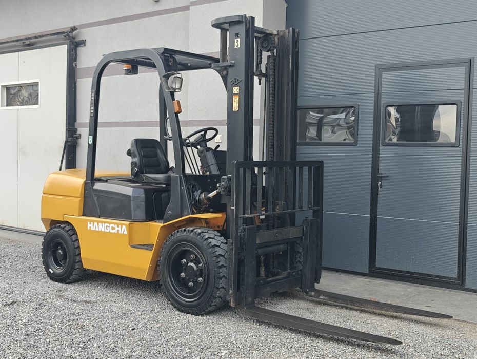 Wózek widłowy Hangcha 3.5TDiesel 2013r Przebieg 5255mtg Udt do 05 2027