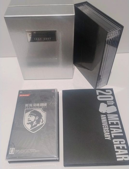 Metal gear solid collection 20th anniversary

1987-2007 ps1 ps2 psp |

mint