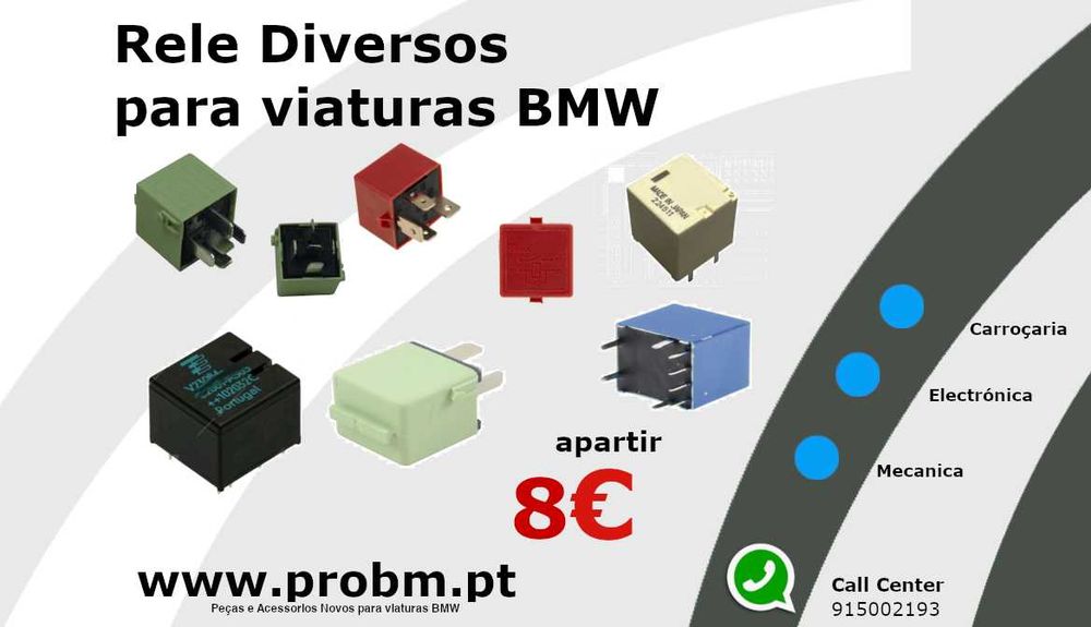 Rele Suspensao, Fecho Central, Módulo NOVOS p/BMW