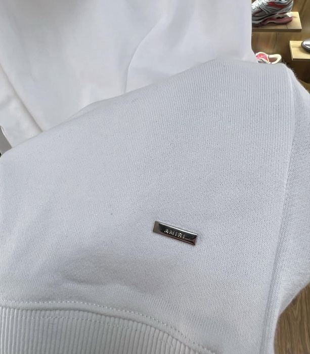 Худі Amiri Logo White / Black