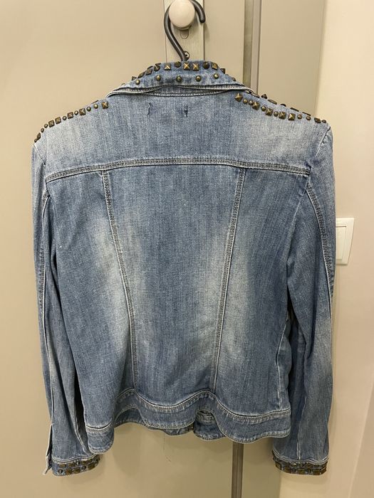 Kurtka jeansowa z ćwiekami Mango M/L 38/40 unikat