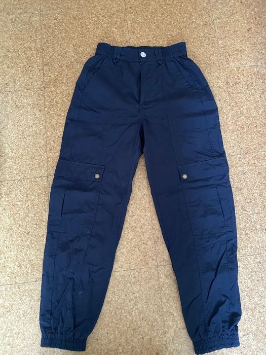 Calças cargo pretas