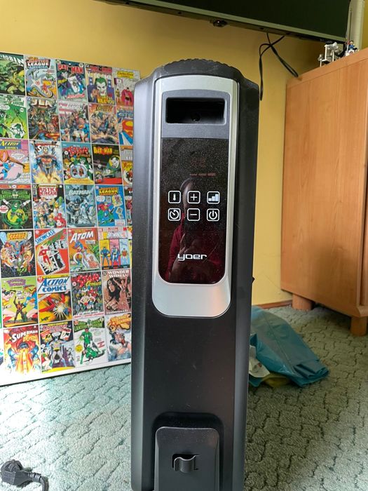 Grzejnik Olejowy Yoer Inferno czarny 2500W
