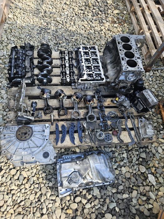 Розбирається Двигун БМВ N47D20C по запчастинах BMW N47 2.0 дизель