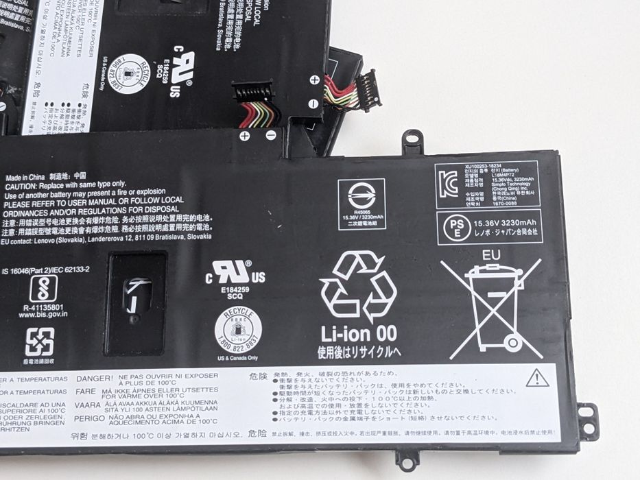 Оригінальна батарея Lenovo L18M4P72 SB10T83174 5W10W13931 для ноутбука