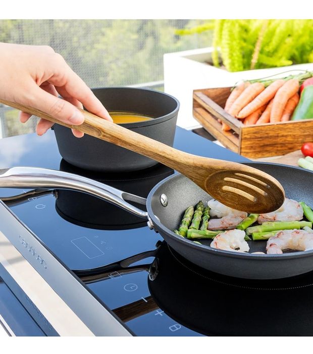 Placa de indução portátil de 2 fogos Full Magma duplo