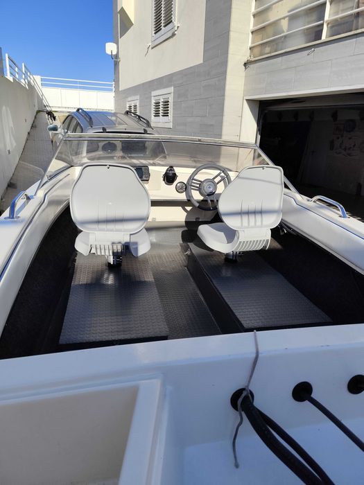 Riamar 430 LX c/ Mercury 50 hp ( injeção ) 4 tempos