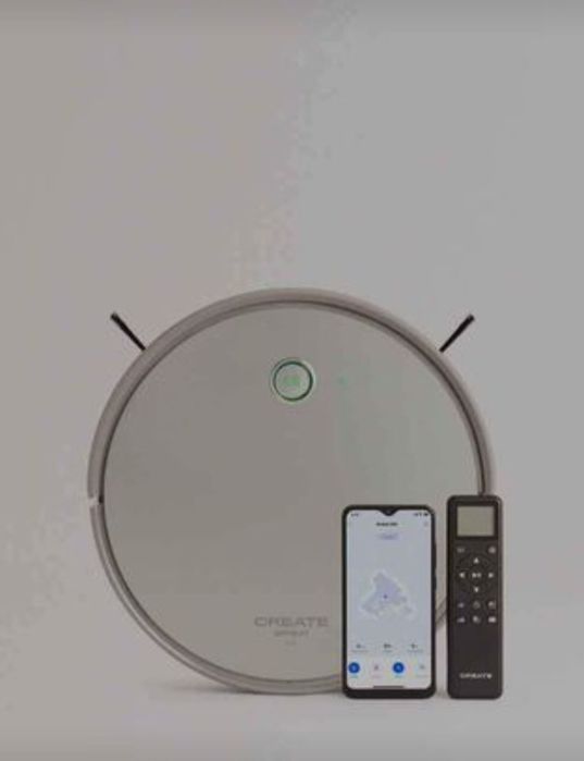 Robot aspirador (aspira e lava)