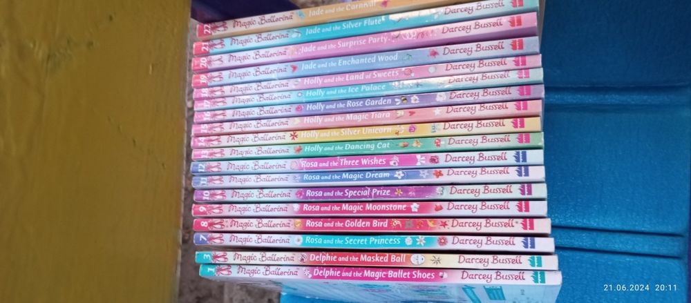 Детские книги английский 18шт magic ballerina Darcey Bussell
