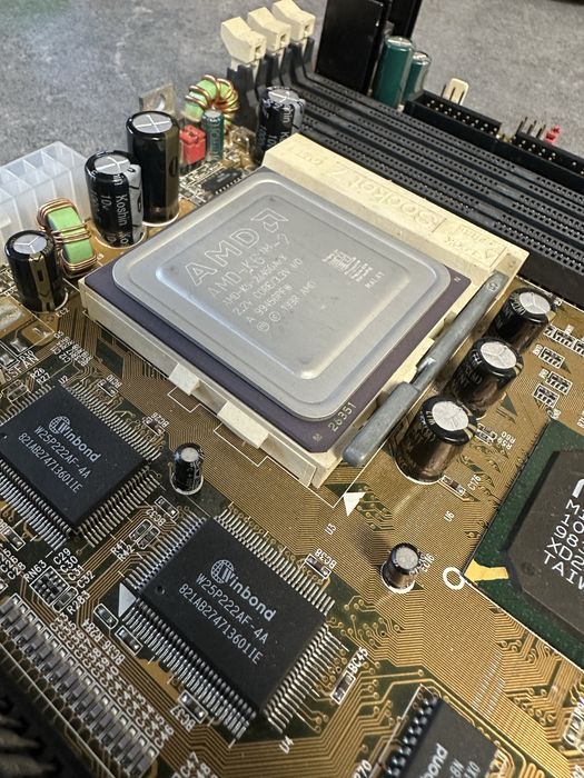 Płyta Główna MSI MS5169 Super Socket7 + AMD K6-2 450MHz