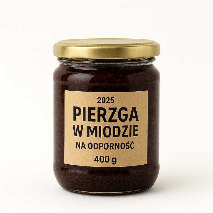 Pierzga z 2025r W Miodzie Na Odporność