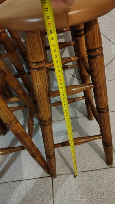 Conjunto de 6 bancos para bar como NOVOS