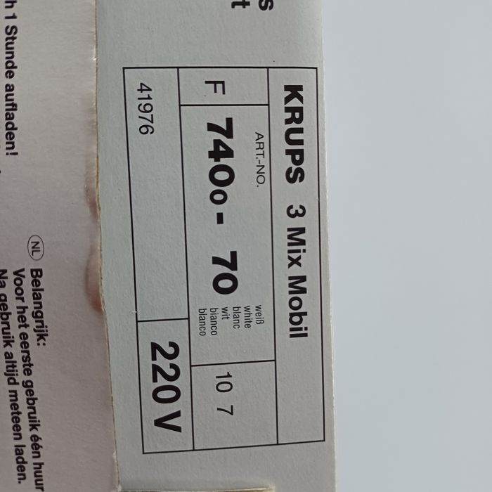 Mikser Krups 3 Mix Mobil