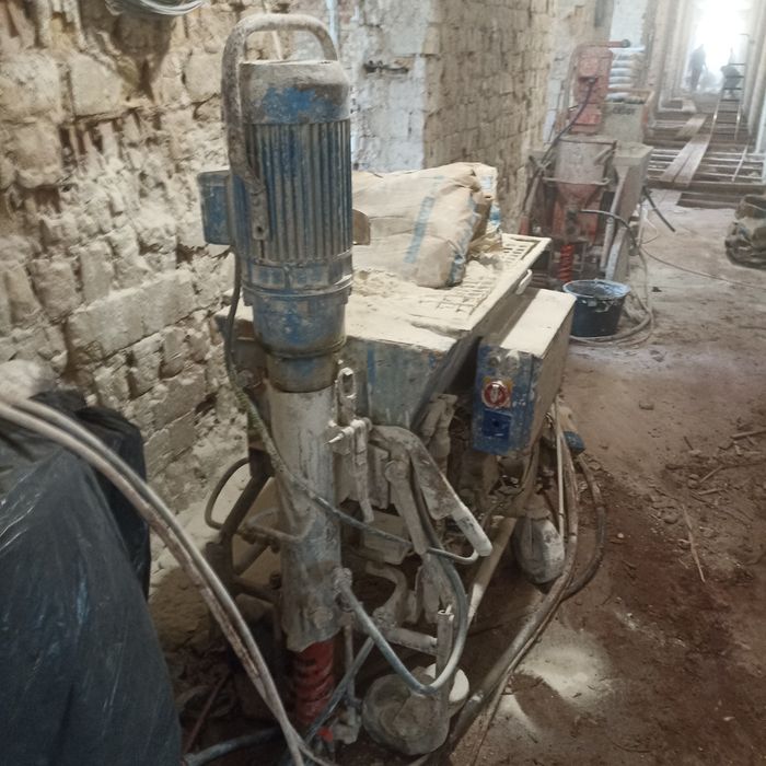 Машинна штукатурка