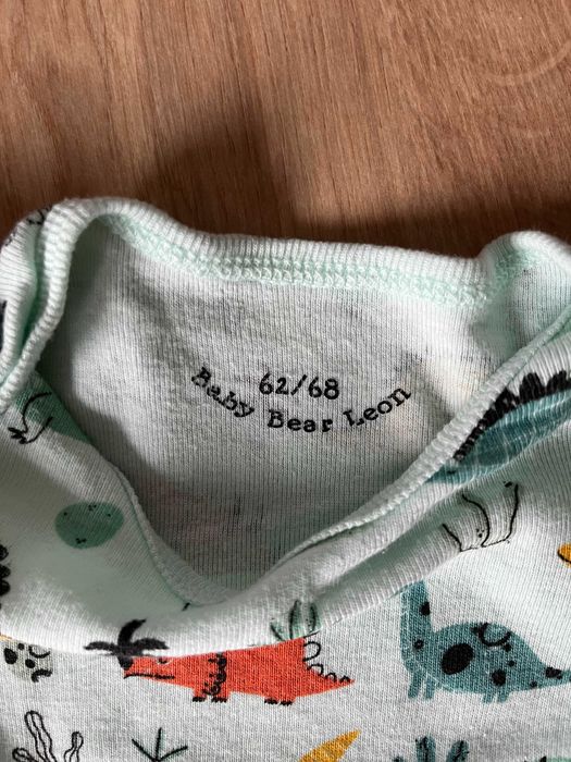 body niemowlęce z krótkim rękawem Baby Bear Leon 62/68 Rossmann