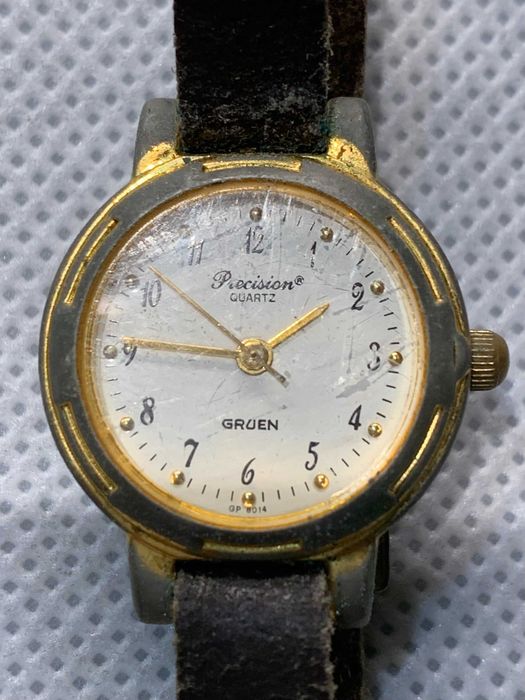 Precision By Gruen Quartz Damski 335-902.104 Swiss Parts