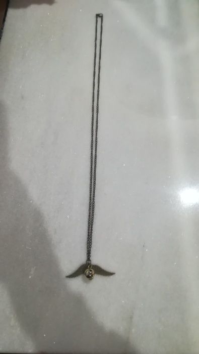 Colar Harry Potter Snitch - novo