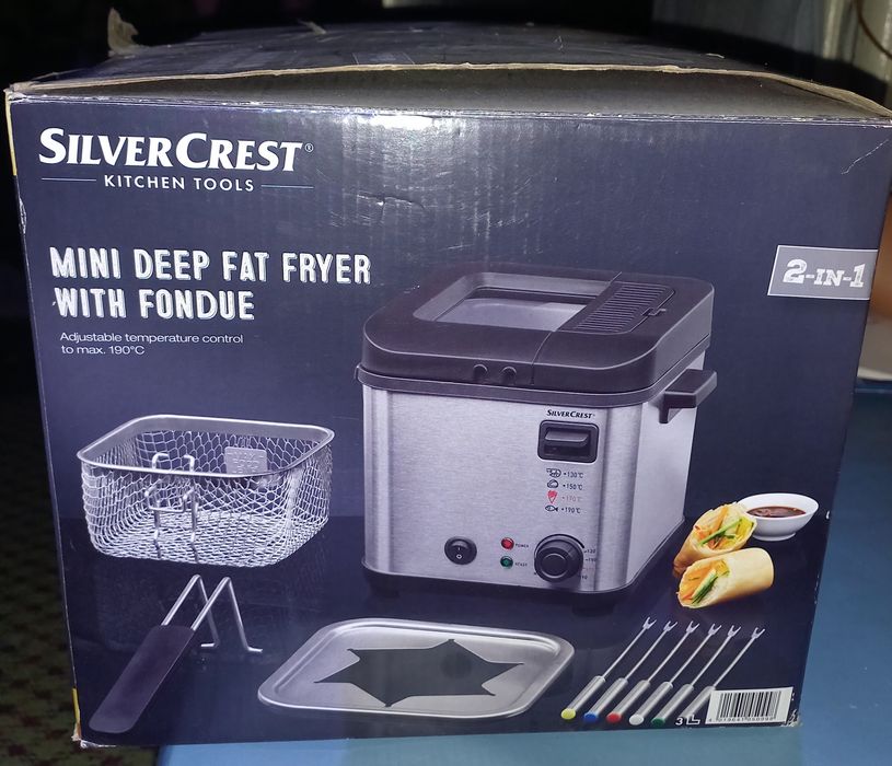 Фритюрниця - фондю 2в1
