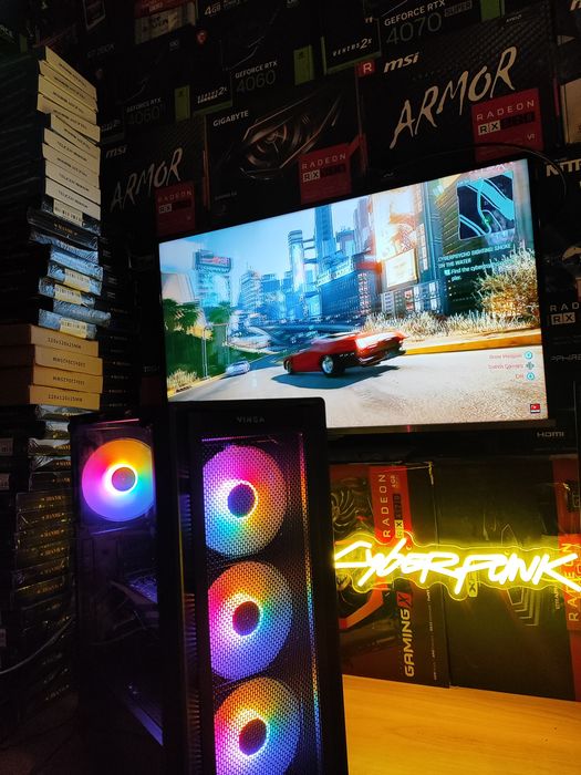 Видеокарта 8 гб.Игровой системный блок,пк,компьютер,CS,Gta,WoT,RDR2