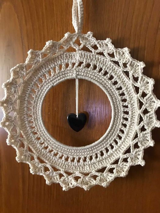Pendurico em crochet