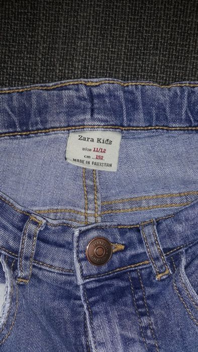 Spodnie jeansy 2 szt. ZARA roz. 152