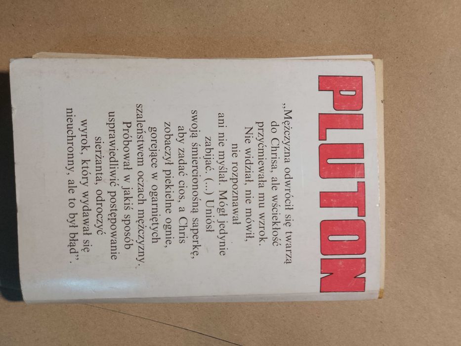 Książka Pluton Dale A Dye 1991