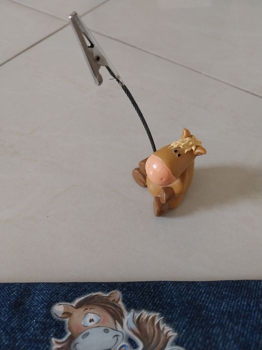 Granatowy jeansowy piórnik Galupy