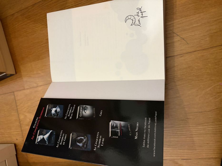 As Cinquenta Sombras Livre - El James (Como Novo)