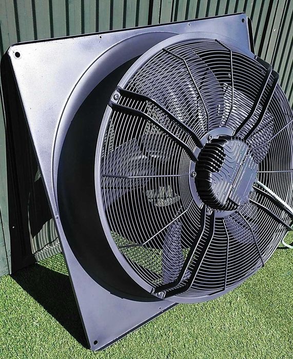 Ventiladores industriais com variador de velocidade