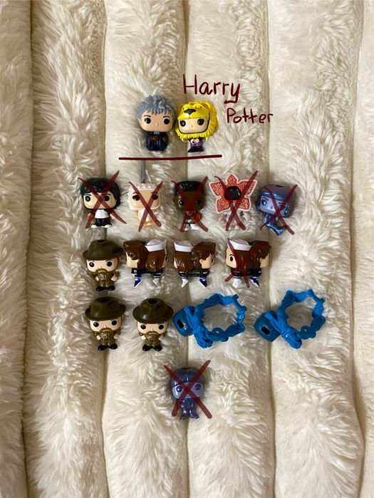Фігурки Stranger Things kinder joy/ Harry Potter/ Гаррі Поттер