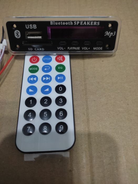 Встраиваемый mp3 плеер bluetooth колонка